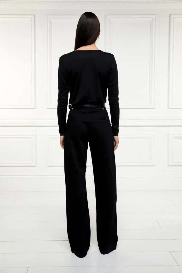 Women Ellen Top Black Holland Cooper Tops Women Ellen Top Black Holland Cooper Tops