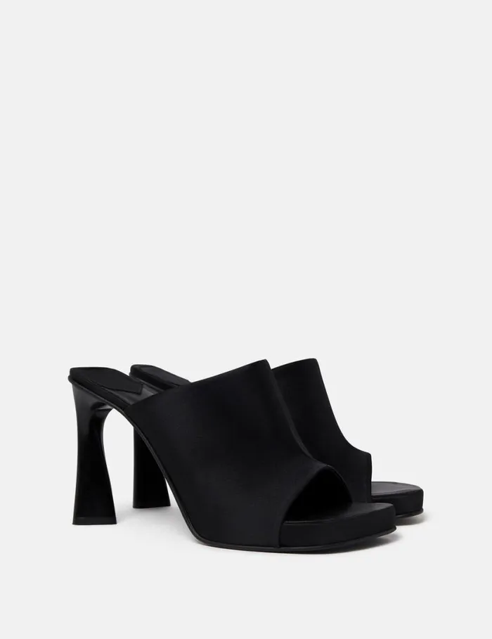 Women Elsa Heeled Mules Black Stella McCartney Heels