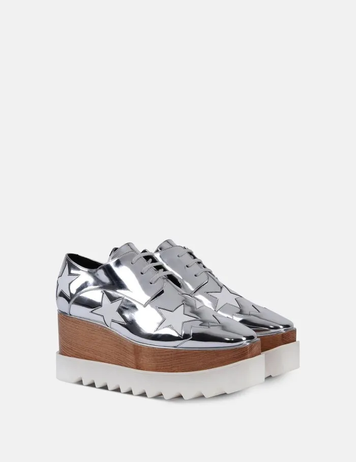 Women Elyse Platforms White Stella McCartney Wedges Women Elyse Platforms White Stella McCartney Wedges