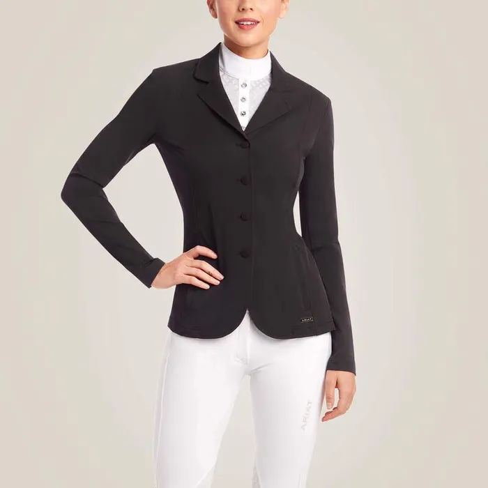 Women English Riding Ariat Artico Show Coat Show Navy
