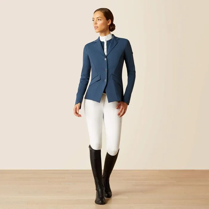 Women English Riding Ariat Meridian Show Coat Dark Denim Women English Riding Ariat Meridian Show Coat Dark Denim