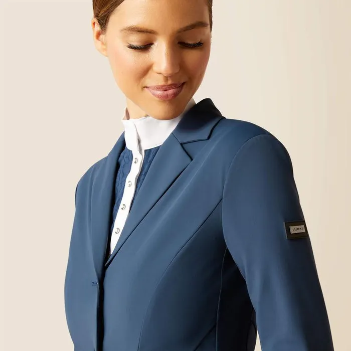 Women English Riding Ariat Meridian Show Coat Dark Denim Women English Riding Ariat Meridian Show Coat Dark Denim