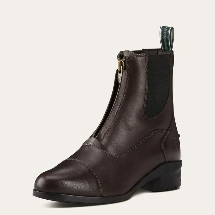 Women English Riding Boots Ariat Heritage IV Zip Paddock Boot Light Brown