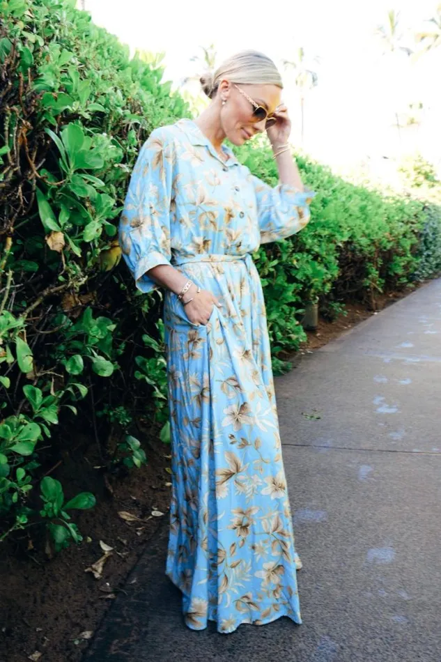 Women Escondido Jumpsuit Blue Print Baltic Born Jumpsuits and Rompers Women Escondido Jumpsuit Blue Print Baltic Born Jumpsuits and Rompers