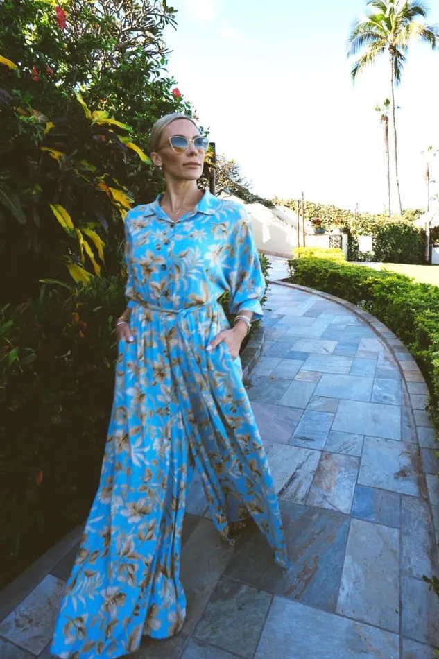 Women Escondido Jumpsuit Blue Print Baltic Born Jumpsuits and Rompers Women Escondido Jumpsuit Blue Print Baltic Born Jumpsuits and Rompers