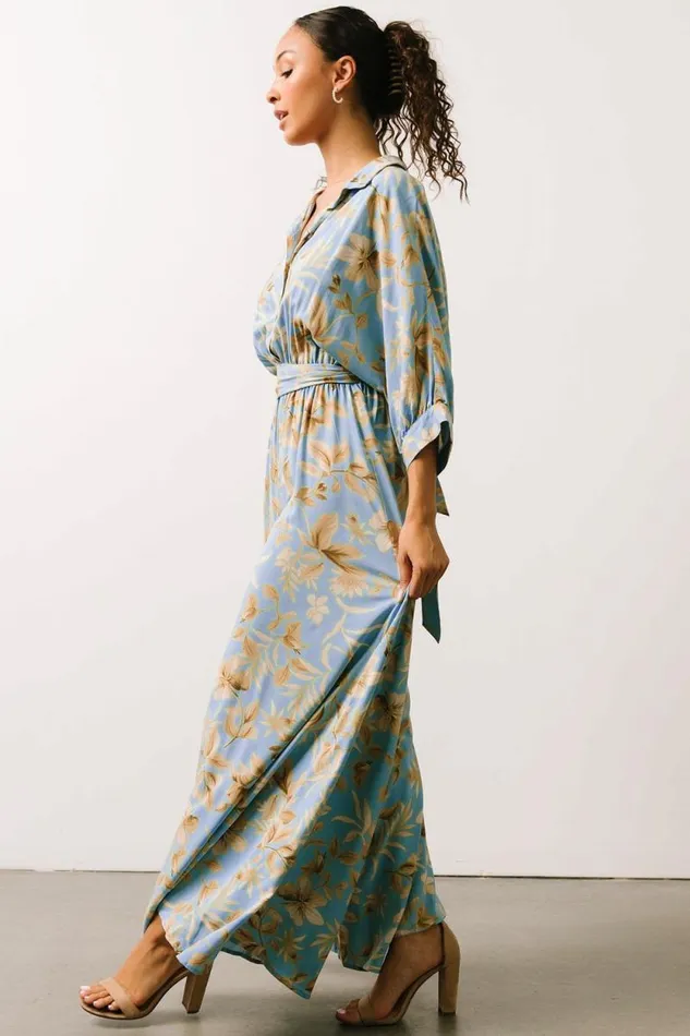 Women Escondido Jumpsuit Blue Print Baltic Born Jumpsuits and Rompers Women Escondido Jumpsuit Blue Print Baltic Born Jumpsuits and Rompers