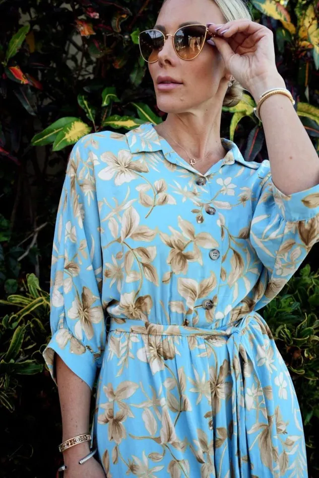Women Escondido Jumpsuit Blue Print Baltic Born Jumpsuits and Rompers Women Escondido Jumpsuit Blue Print Baltic Born Jumpsuits and Rompers