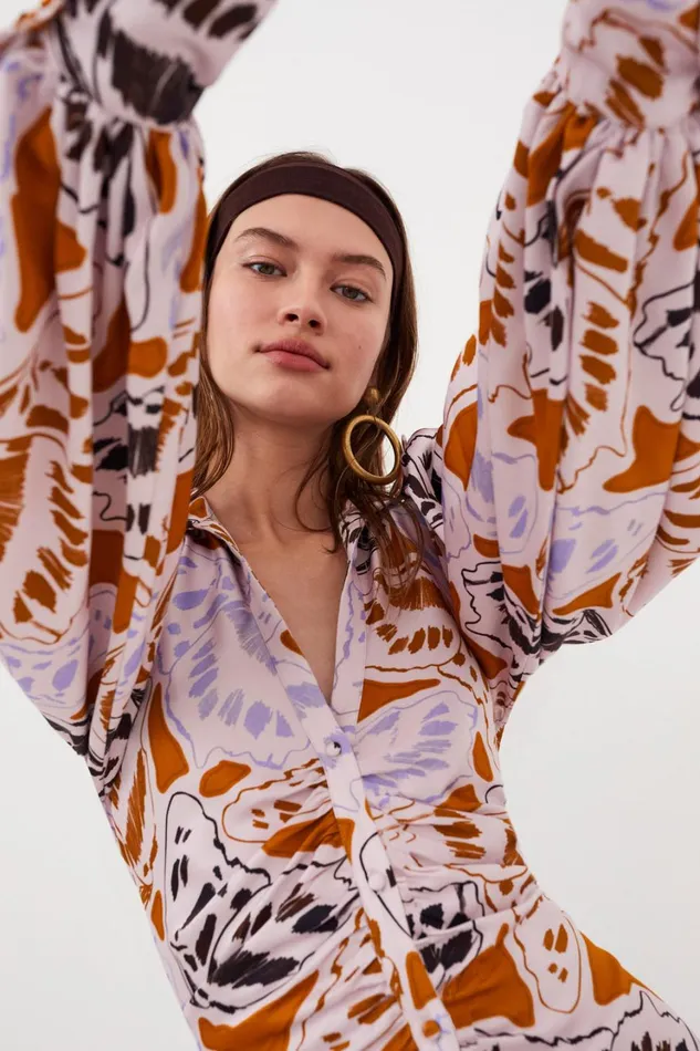 Women Esmeralda Mini Dress Orange For Love and Lemons Dresses Women Esmeralda Mini Dress Orange For Love and Lemons Dresses