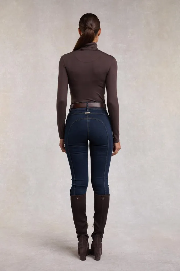 Women Essential Roll Neck Coffee Holland Cooper Knitwear Women Essential Roll Neck Coffee Holland Cooper Knitwear
