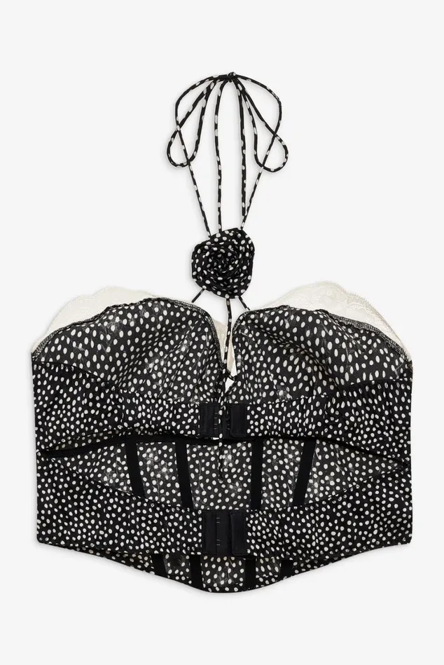 Women Evangeline Bustier Black For Love and Lemons Lingerie Women Evangeline Bustier Black For Love and Lemons Lingerie