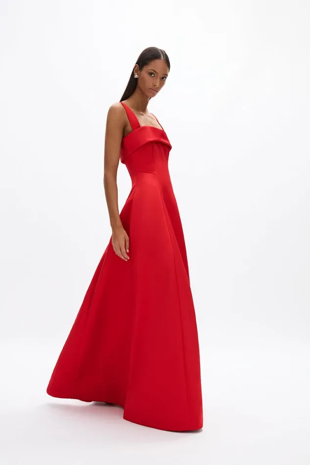 Women Evening Dresses Rachel Gilbert Serra Gown Red Women Evening Dresses Rachel Gilbert Serra Gown Red