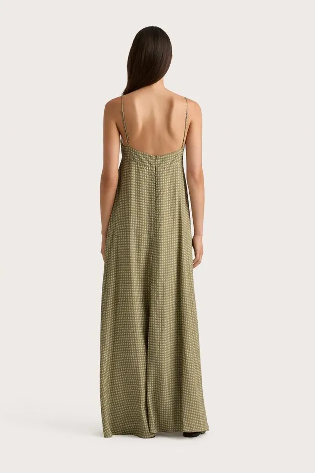 Women Faithfull The Brand Dresses Anessa Maxi Dress Oliander Khaki