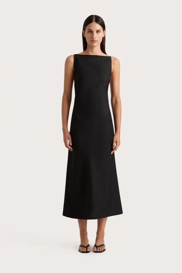 Women Faithfull The Brand Dresses Antibes Maxi Dress Black