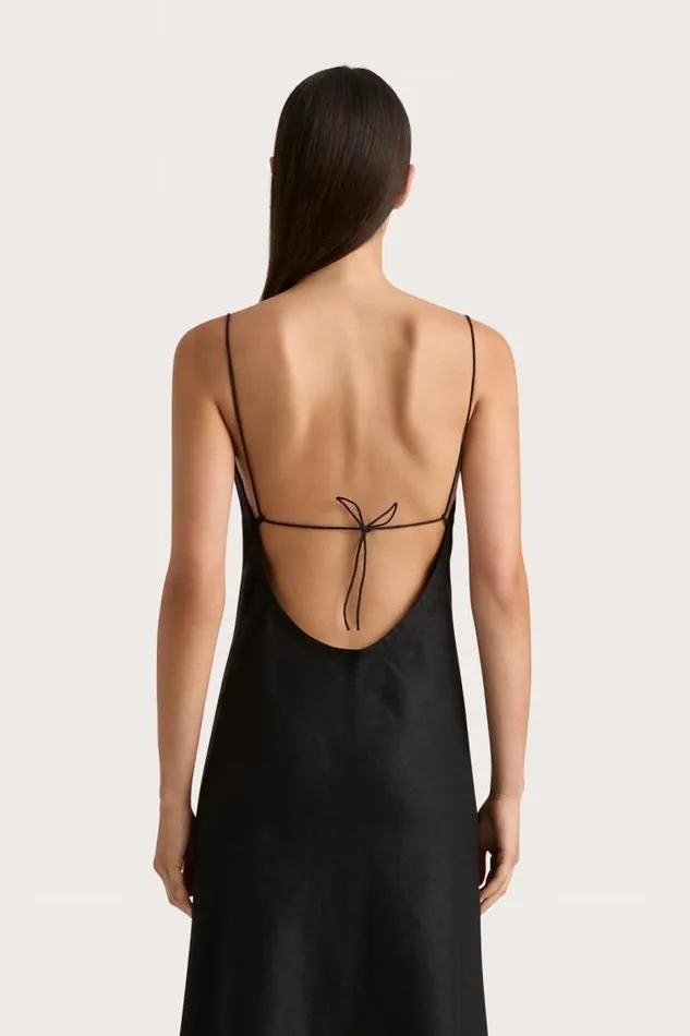 Women Faithfull The Brand Dresses Antibes Maxi Dress Black