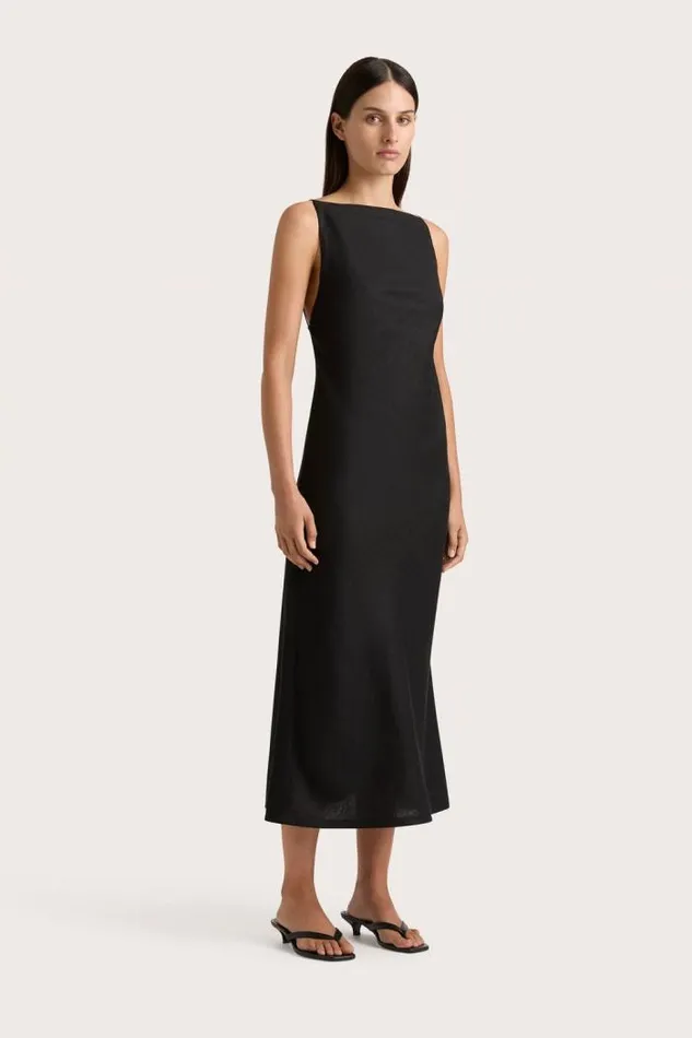 Women Faithfull The Brand Dresses Antibes Maxi Dress Black