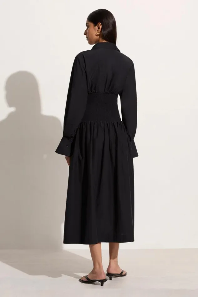 Women Faithfull The Brand Dresses Cervo Midi Dress Black
