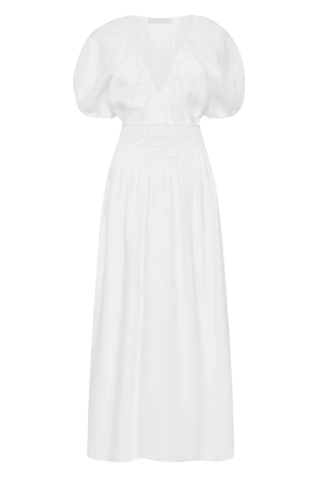 Women Faithfull The Brand Dresses Geriba Maxi Dress White