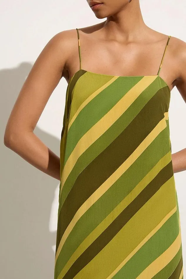 Women Faithfull The Brand Dresses Muni Maxi Dress Cisco Stripe Palm