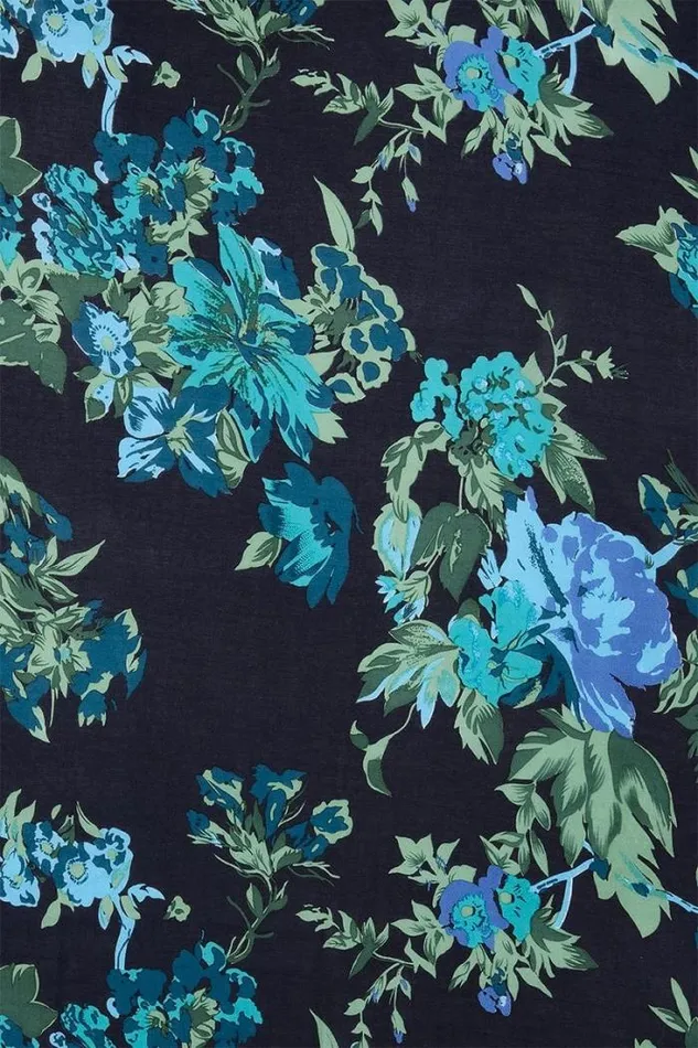 Women Faithfull The Brand Dresses Reis Maxi Dress Escala Floral Navy