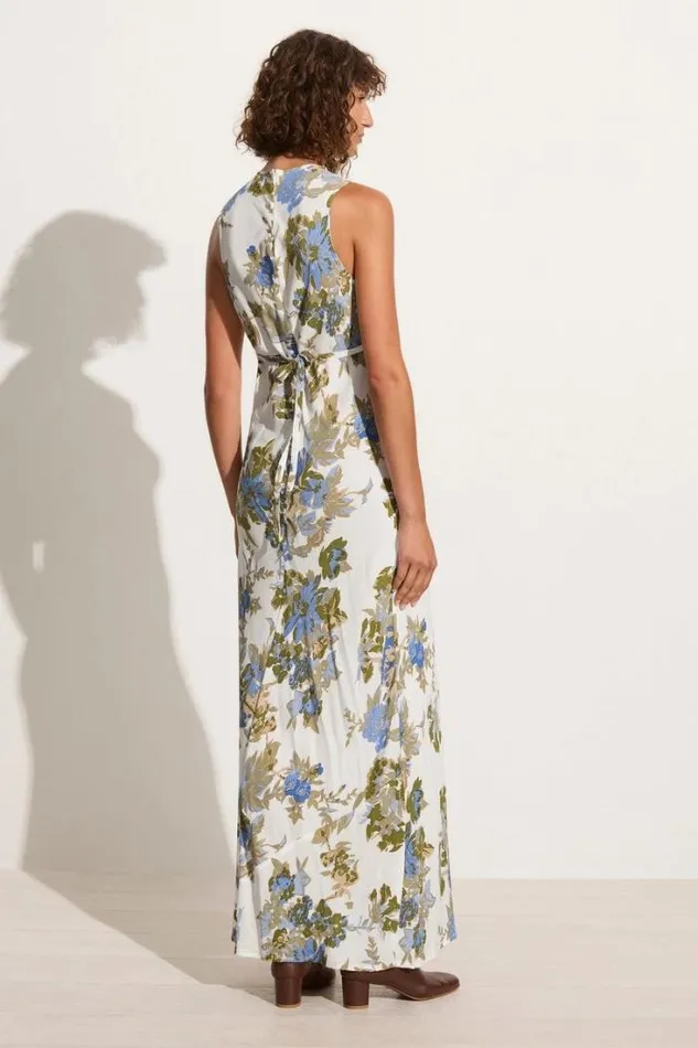 Women Faithfull The Brand Dresses Romi Maxi Dress Escala Floral Ivory