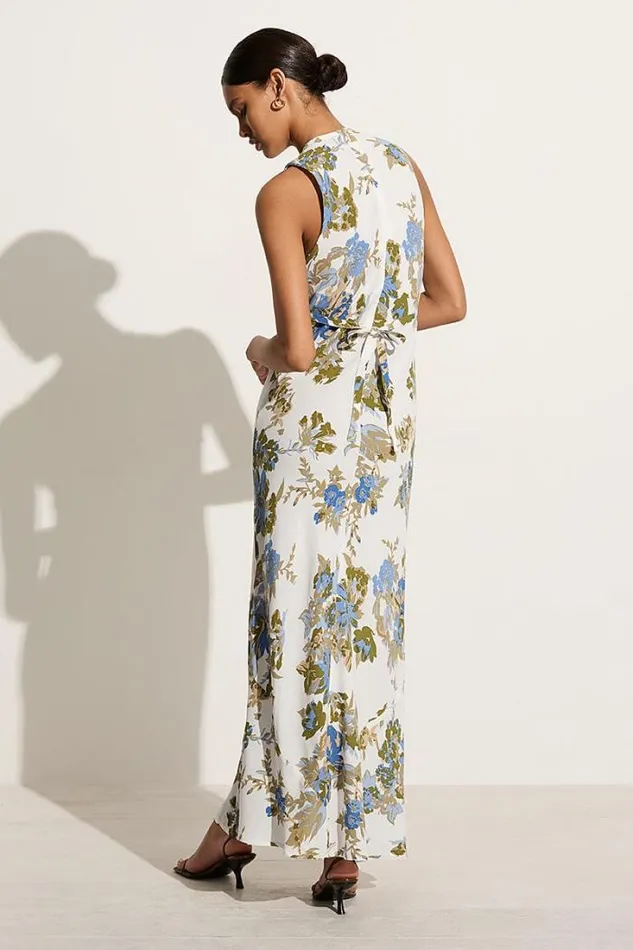 Women Faithfull The Brand Dresses Romi Maxi Dress Escala Floral Ivory