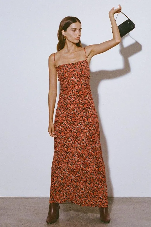 Women Faithfull The Brand Dresses Rosas Midi Dress Salema Floral