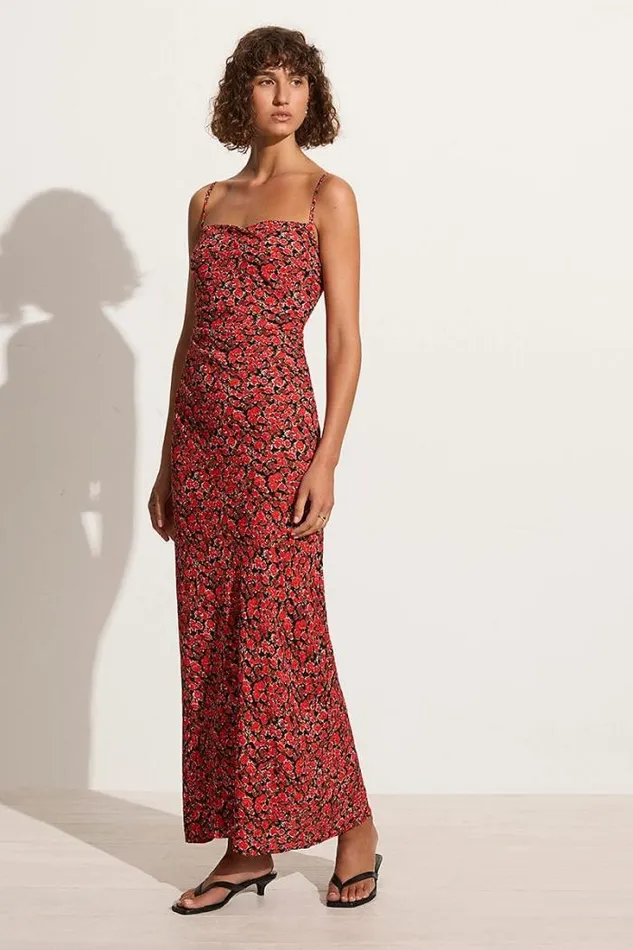 Women Faithfull The Brand Dresses Rosas Midi Dress Salema Floral