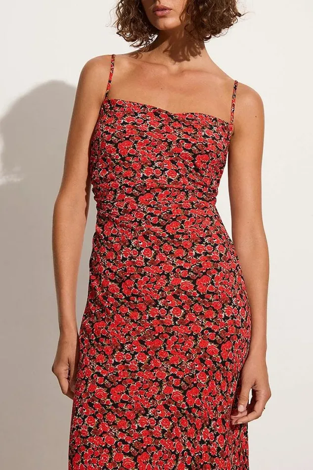 Women Faithfull The Brand Dresses Rosas Midi Dress Salema Floral