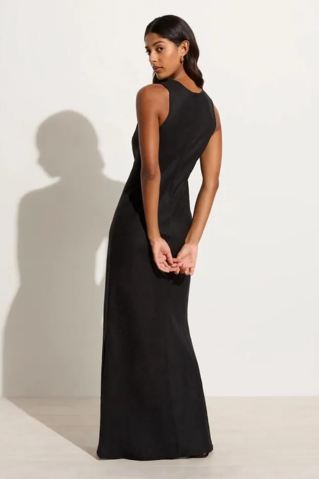 Women Faithfull The Brand Dresses Valenza Maxi Dress Black 8211 Final Sale