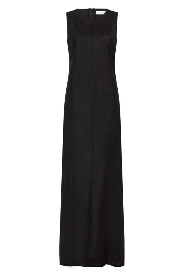 Women Faithfull The Brand Dresses Valenza Maxi Dress Black 8211 Final Sale
