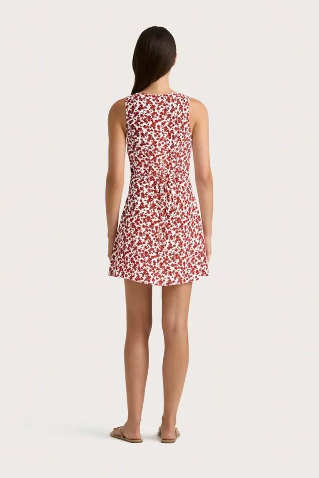 Women Faithfull The Brand Mini Dresses Penne Mini Dress Leilani Red