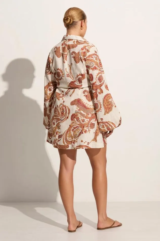 Women Faithfull The Brand Mini Dresses Rae Mini Dress Alessia Paisley