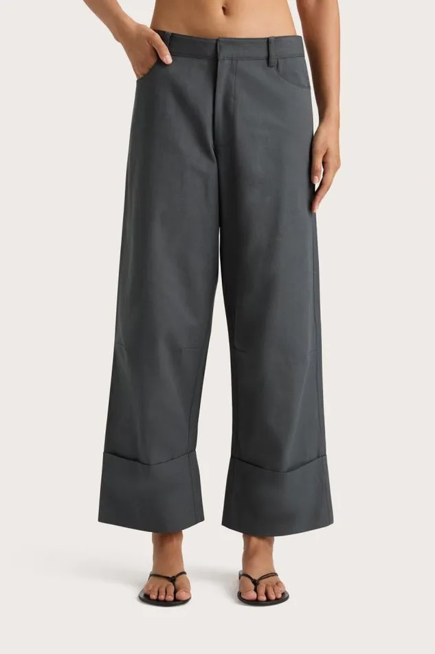Women Faithfull The Brand Pants Cassis Pant Charred Navy