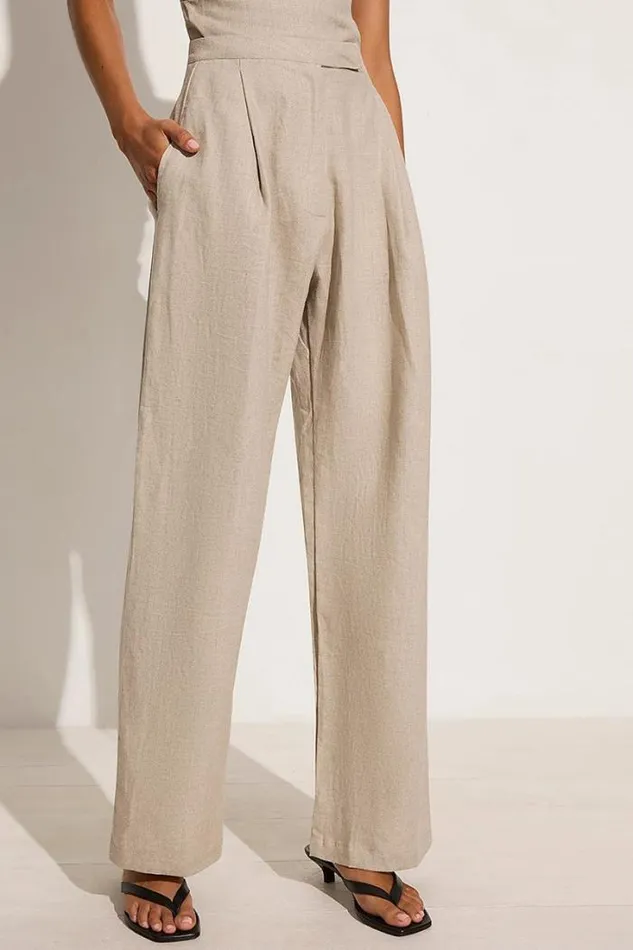 Women Faithfull The Brand Pants Cedros Pant Natural