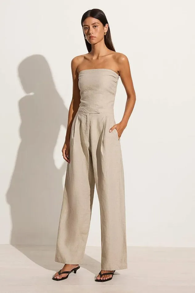 Women Faithfull The Brand Pants Cedros Pant Natural