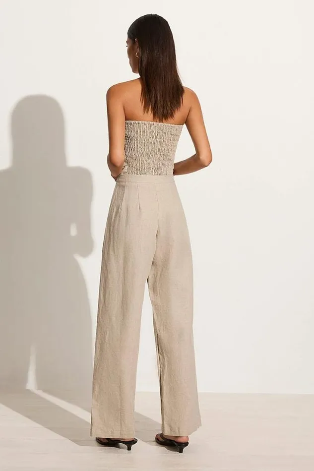 Women Faithfull The Brand Pants Cedros Pant Natural