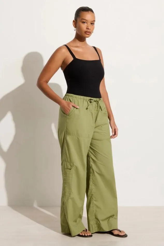 Women Faithfull The Brand Pants Mico Pants Khaki 8211 Final Sale