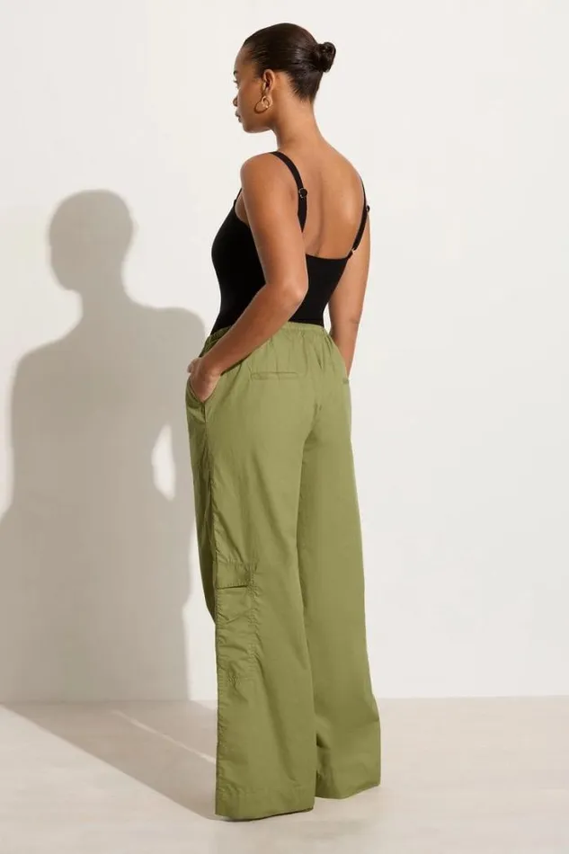 Women Faithfull The Brand Pants Mico Pants Khaki 8211 Final Sale
