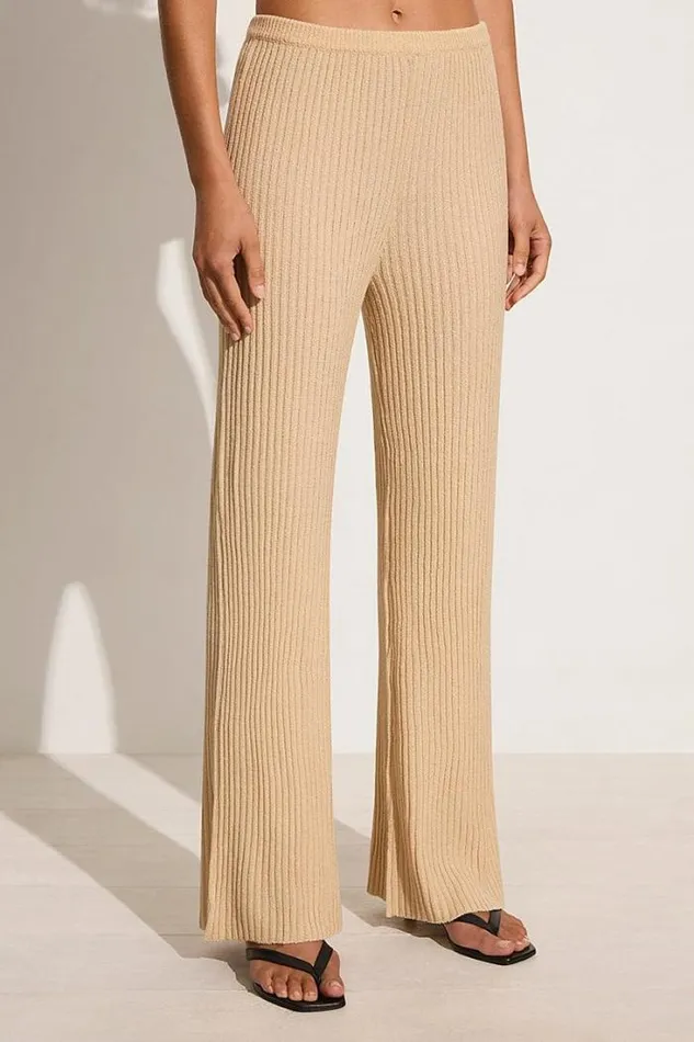 Women Faithfull The Brand Pants Santi Pant Beige