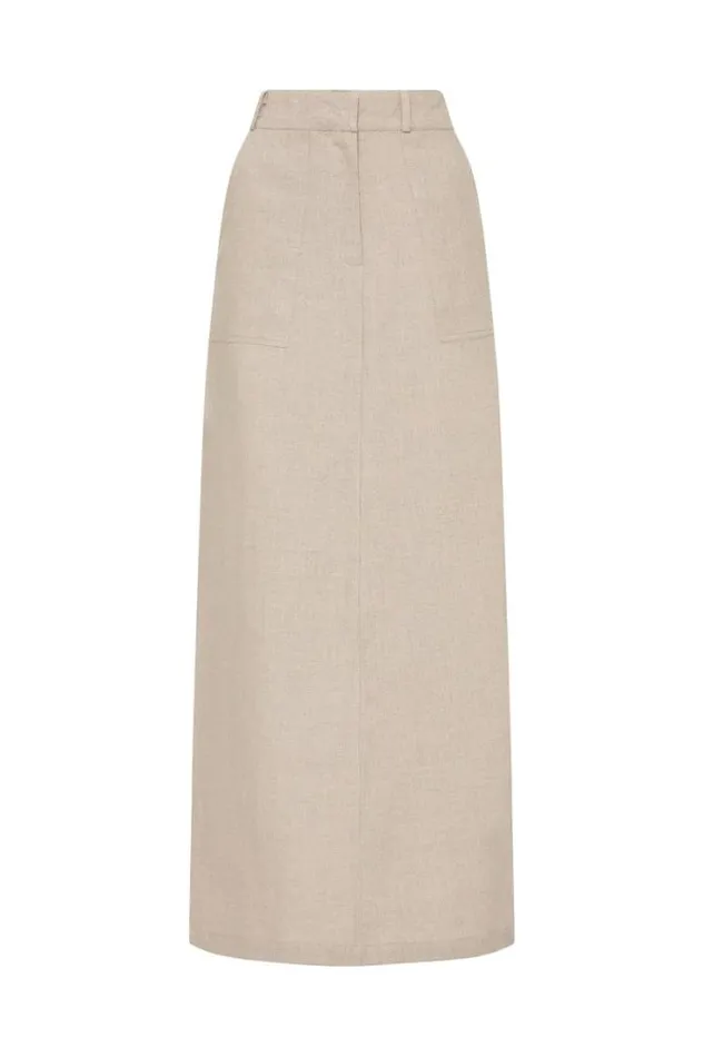 Women Faithfull The Brand Skirts and Shorts Amreli Maxi Skirt Natural