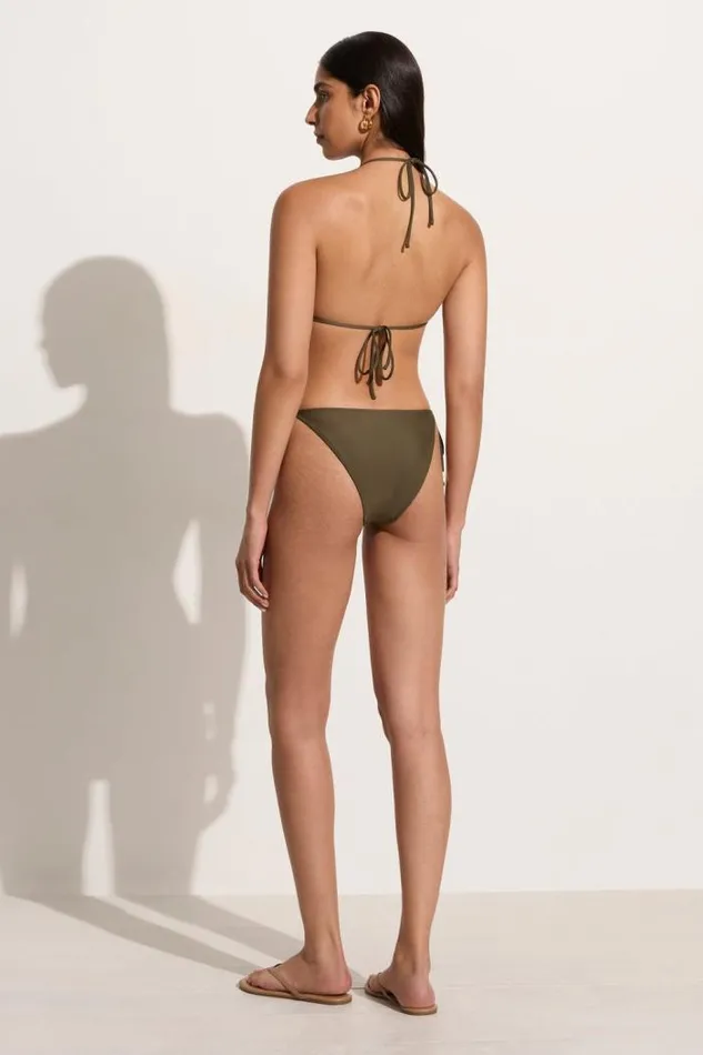 Women Faithfull The Brand Swim Ada Bikini Bottoms Khaki