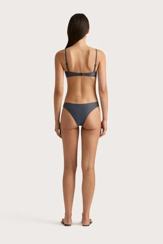Women Faithfull The Brand Swim Bebe Bikini Bottom Charred Navy