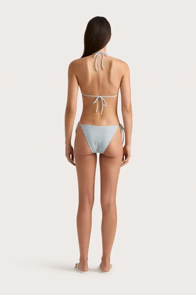 Women Faithfull The Brand Swim Leo Bikini Bottom Oliander Sky Blue