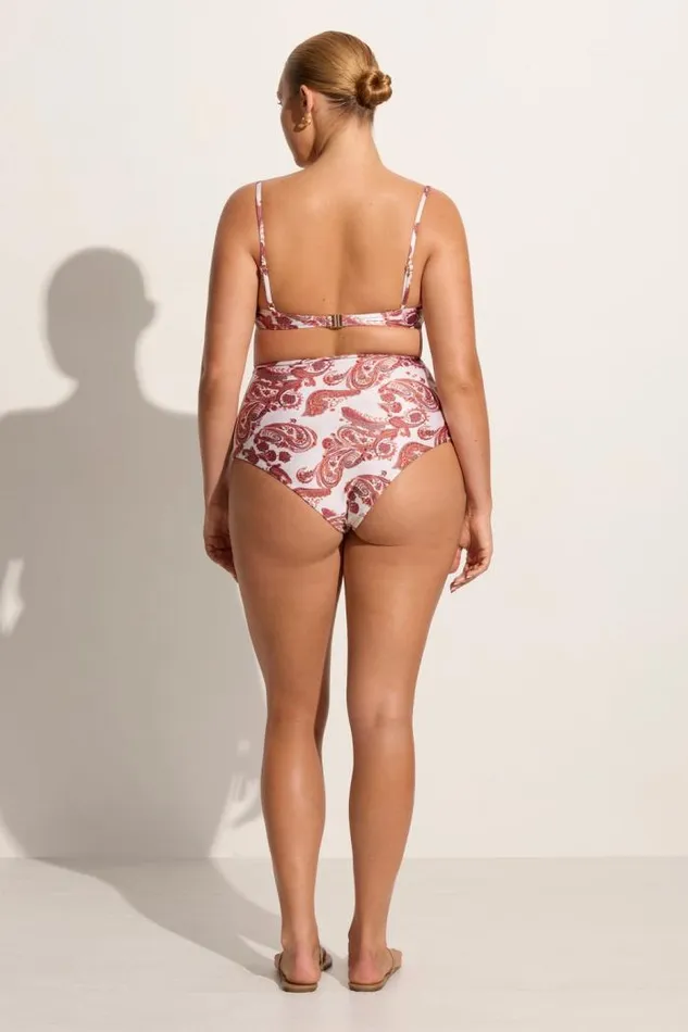 Women Faithfull The Brand Swim Reyes Bikini Bottoms Alessia Paisley