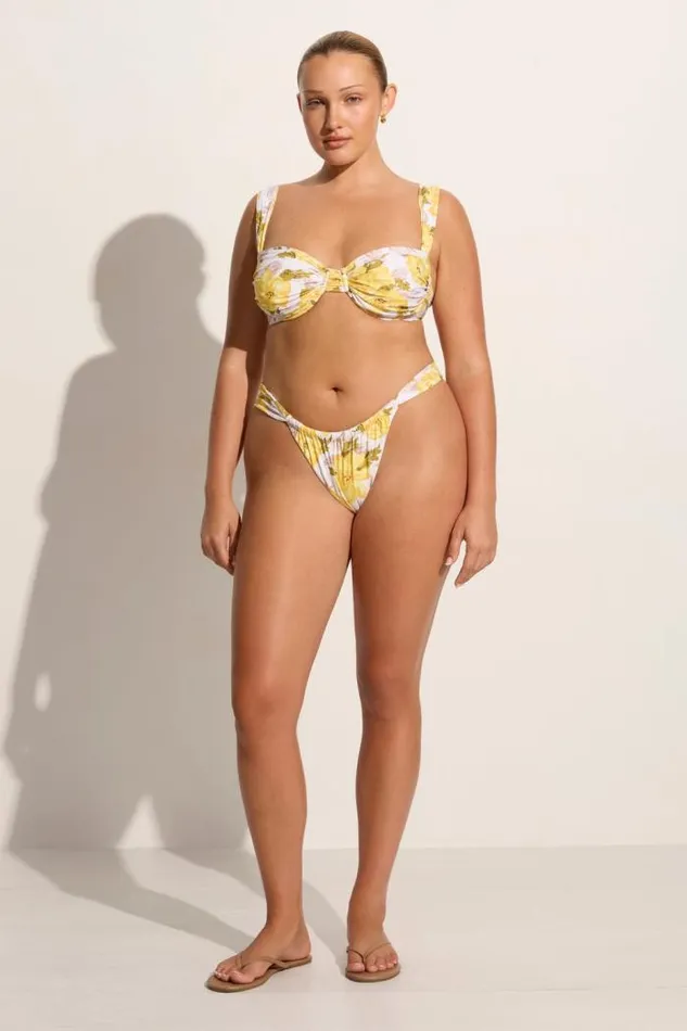 Women Faithfull The Brand Swim Sol Bikini Top Isadora Floral