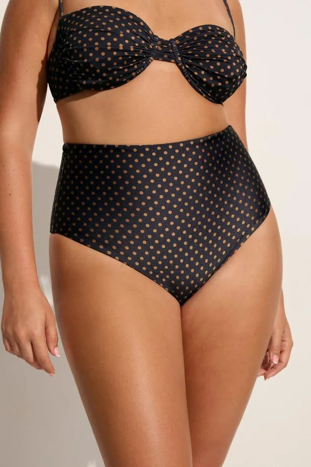 Women Faithfull The Brand Swim Stefania Bikini Top Ludovica Polka Dot