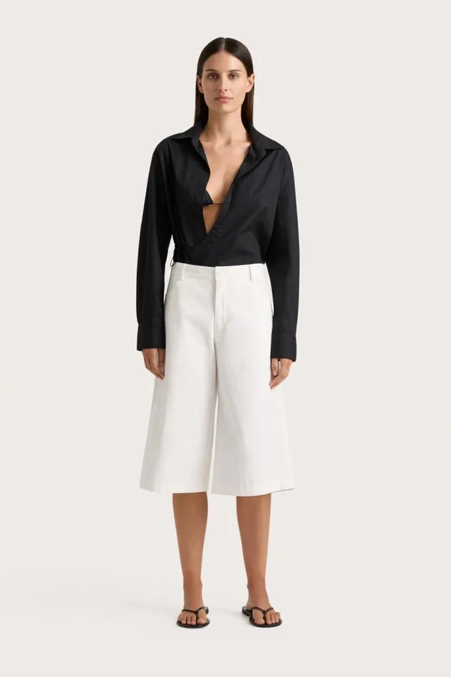 Women Faithfull The Brand Tops Alliste Shirt Black