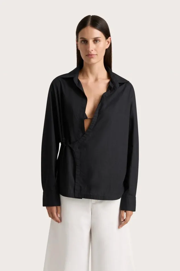 Women Faithfull The Brand Tops Alliste Shirt Black
