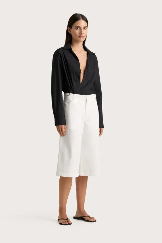 Women Faithfull The Brand Tops Alliste Shirt Black
