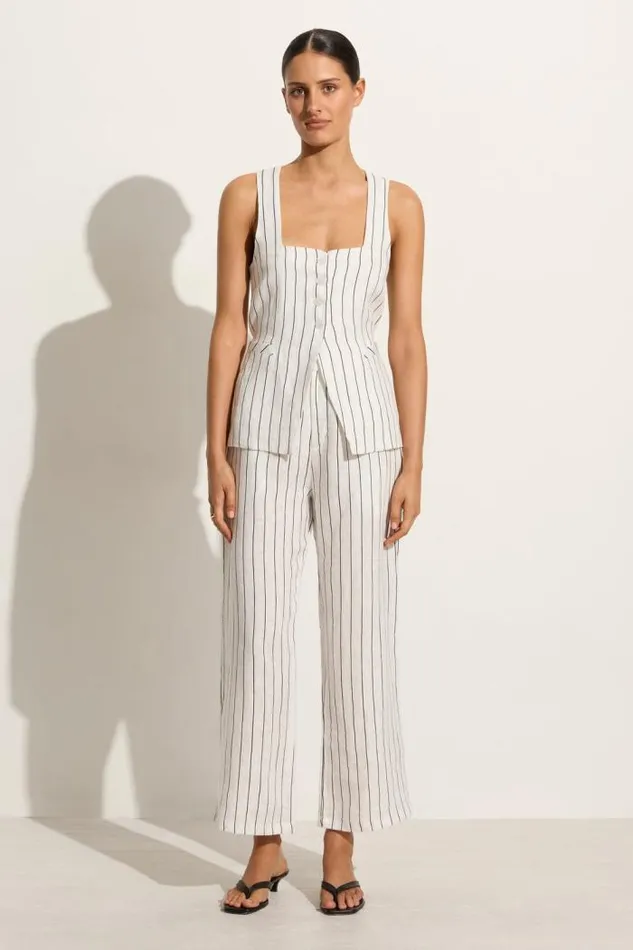 Women Faithfull The Brand Tops Maya Vest Trani Stripe
